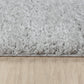 CHARON Shaggy Rug I Living Room, Bedroom I Modern Boho Area Rug, Soft Fluffy Rug, Plush Pile, Large Thick Rug, Easy Care I Light Grey