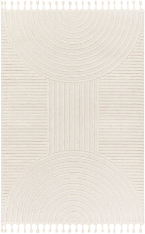 KYRA Scandi Rug I Living Room, Bedroom, Dining I Modern Durable Boho Area Rug, Soft Luxurious Area Rug, Short Pile, Easy Care I Ivory