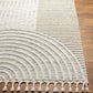 KYRA Scandi Rug I Living Room, Bedroom, Dining I Modern Durable Boho Area Rug, Soft Area Rug, Short Pile, Easy Care I Ivory, Grey