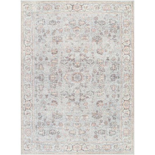 LATOYAH Our PNW Home x Surya Vintage Traditional Oriental Boho Grey Tan Area Rug