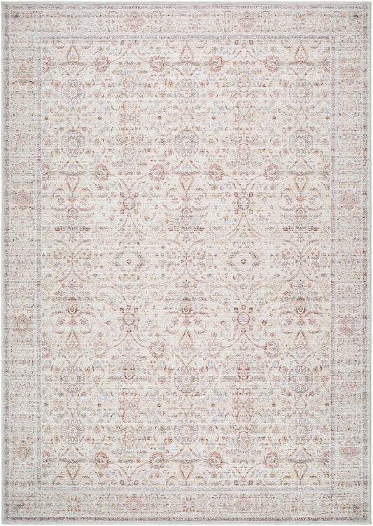 EMELDA Our PNW Home x Surya Vintage Traditional Oriental Boho Rust Area Rug