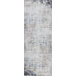 SHERBORNE Abstract Modern Marble Blue Ivory Area Rug