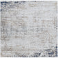 SHERBORNE Abstract Modern Marble Blue Ivory Area Rug