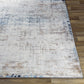 SHERBORNE Abstract Modern Marble Blue Ivory Area Rug