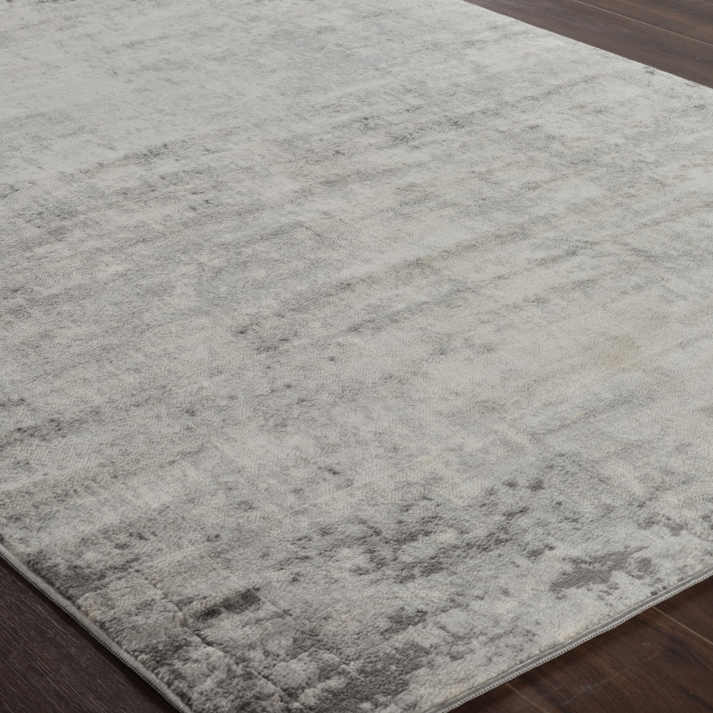 SHERBORNE Abstract Rug I Living Room, Bedroom, Hallway I Modern Marble Rug, Soft Luxurious Area Rug, Short Pile, Easy Care I White, Grey