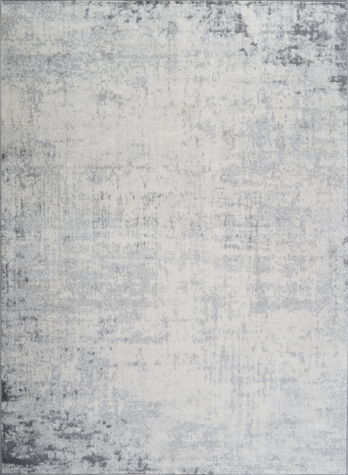 SHERBORNE Abstract Rug I Living Room, Bedroom, Hallway I Modern Marble Rug, Soft Luxurious Area Rug, Short Pile, Easy Care I White, Grey