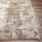 MAYLENE Abstract Rug I Living Room, Bedroom, Hallway I Modern Marble Rug, Soft Luxurious Area Rug, Short Pile I Brown, Ivory