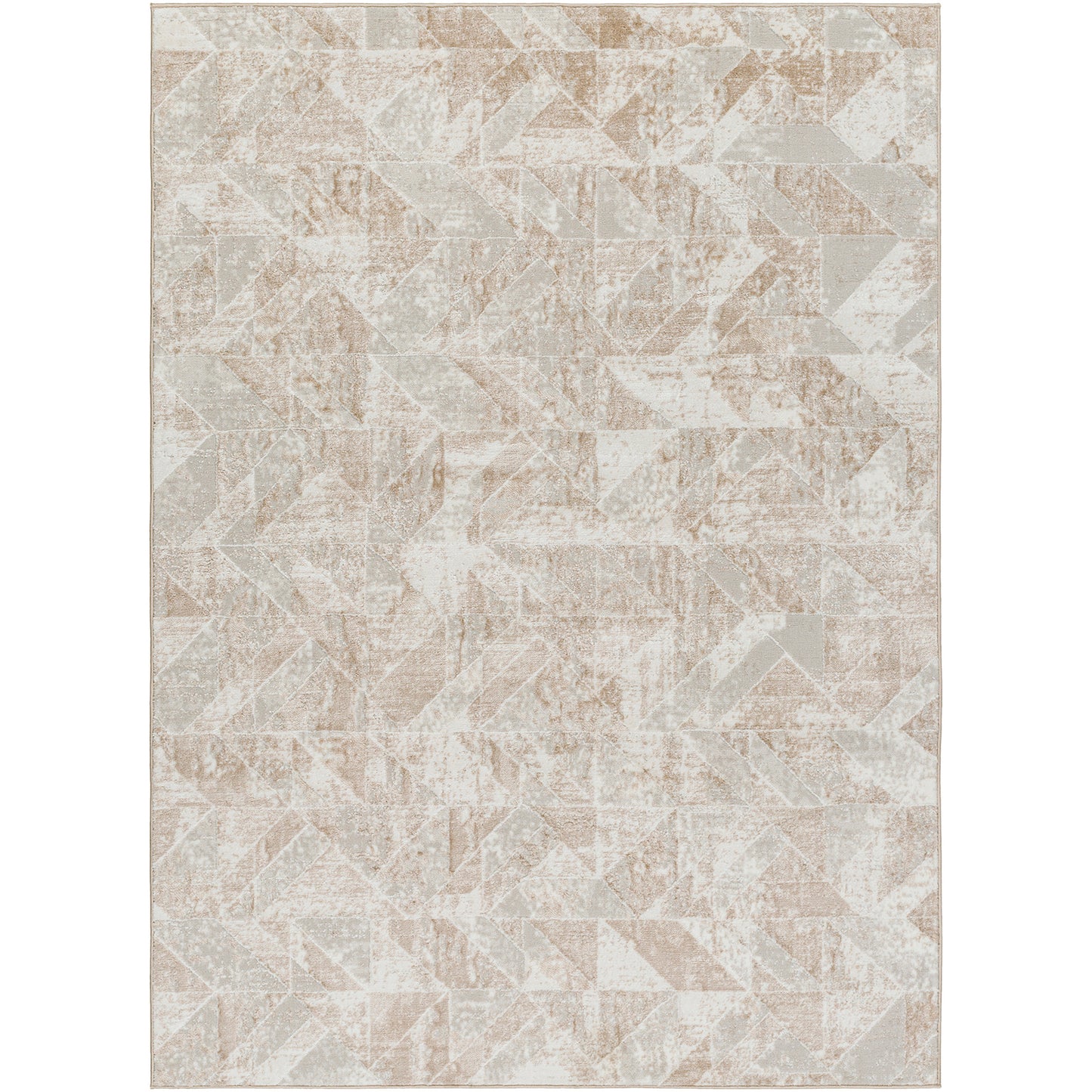 ADRION Scandi Rug I Living Room, Bedroom, Dining Room I Modern Boho Area Rug, Soft Luxurious Rug, Medium Pile, Easy Care I Ivory, Tan