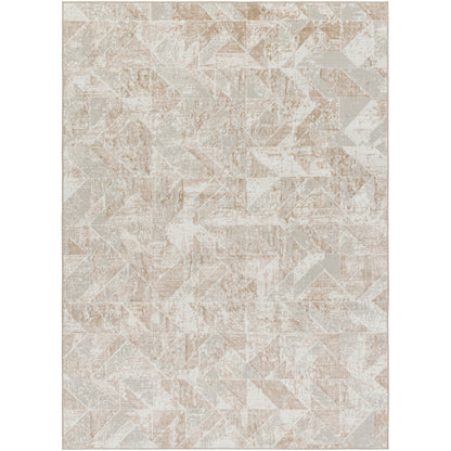 ADRION Scandi Rug I Living Room, Bedroom, Dining Room I Modern Boho Area Rug, Soft Luxurious Rug, Medium Pile, Easy Care I Ivory, Tan