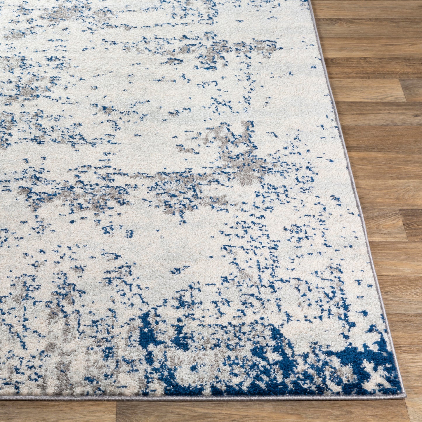 LEAH Abstract Rug I Living Room, Bedroom, Dining I Modern Marble Rug, Soft Luxurious Area Rug, Short Pile I Blue, Yellow, Pink