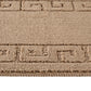 ASLEY 2 Piece Bathroom Rug Set I Machine Washable Wet Room Rugs, Absorbent, Non Slip, Toilet Pedestal Mat, High Pile I Brown