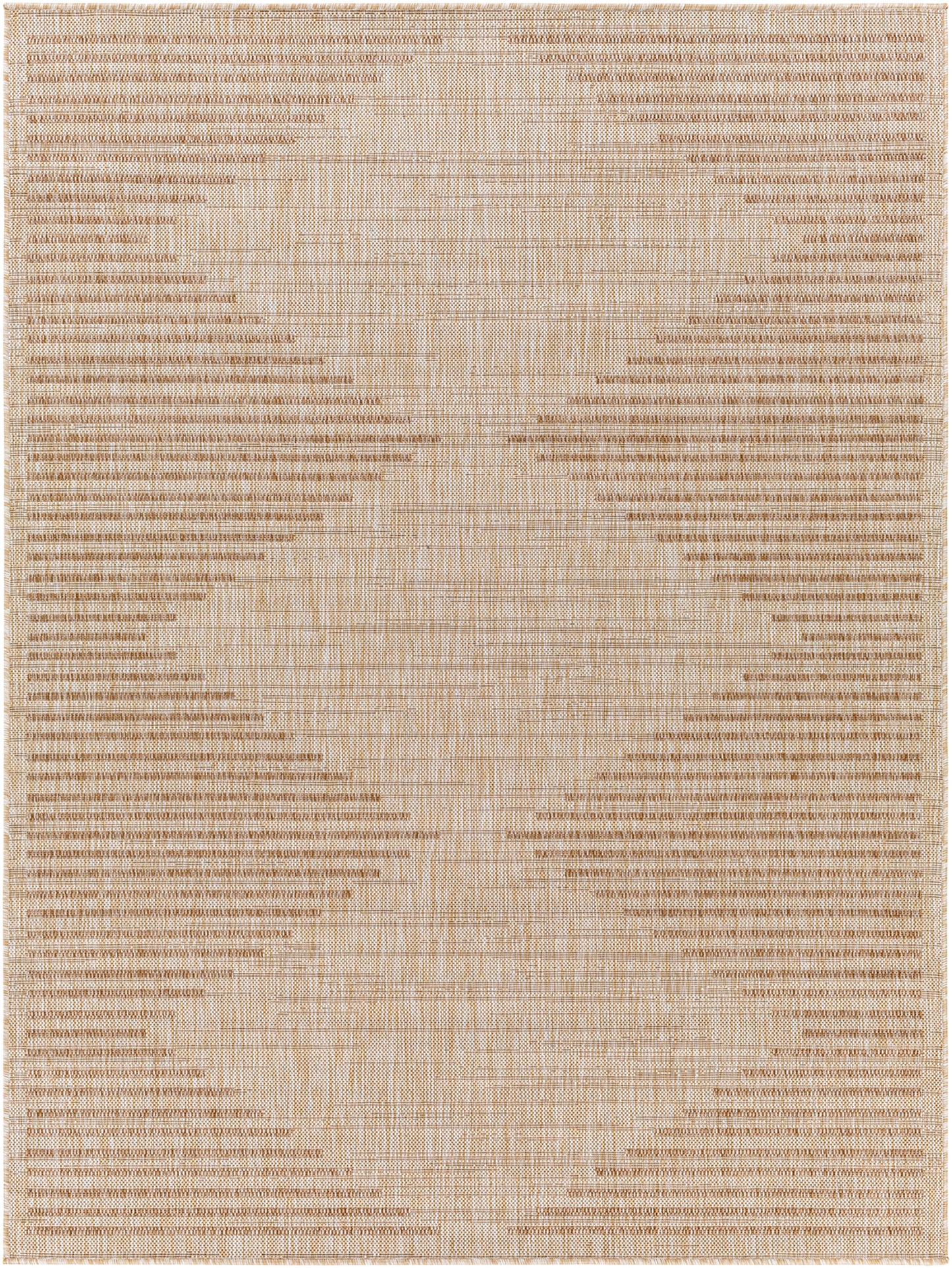 KLEMME In- & Outdoor Jute-Look Rug I Balcony, Terrace, Kitchen, Garden I Modern Boho Rug, UV Weather Stain Resistant I Beige, Ivory