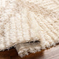 BONAPARTE Shaggy Modern Boho Soft Fluffy Thick Plush Pile Light Beige Area Rug