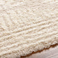 BONAPARTE Shaggy Modern Boho Soft Fluffy Thick Plush Pile Light Beige Area Rug