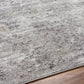 LE ROBERT Abstract Rug I Living Room, Bedroom, Hallway I Modern Marble Rug, Soft Luxurious Area Rug, Short Pile, Easy Care I Grey, White